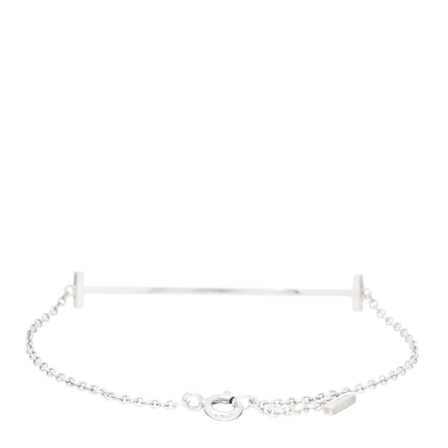 Tiffany Sterling Silver T Smile Bracelet 2 of 3