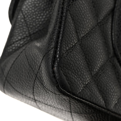 Chanel Caviar Quilted Medium Double Flap Black 15 of 16