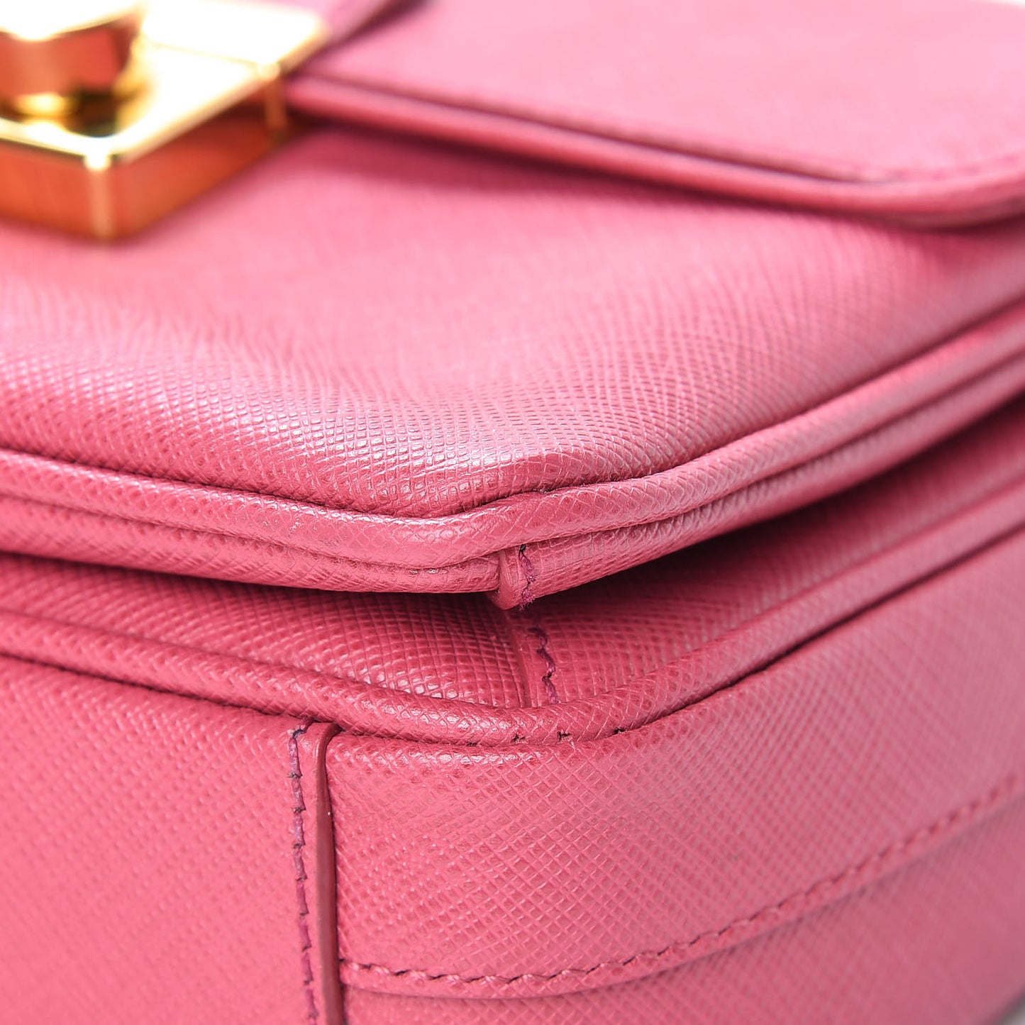 Saffiano Lux Crossbody Peonia