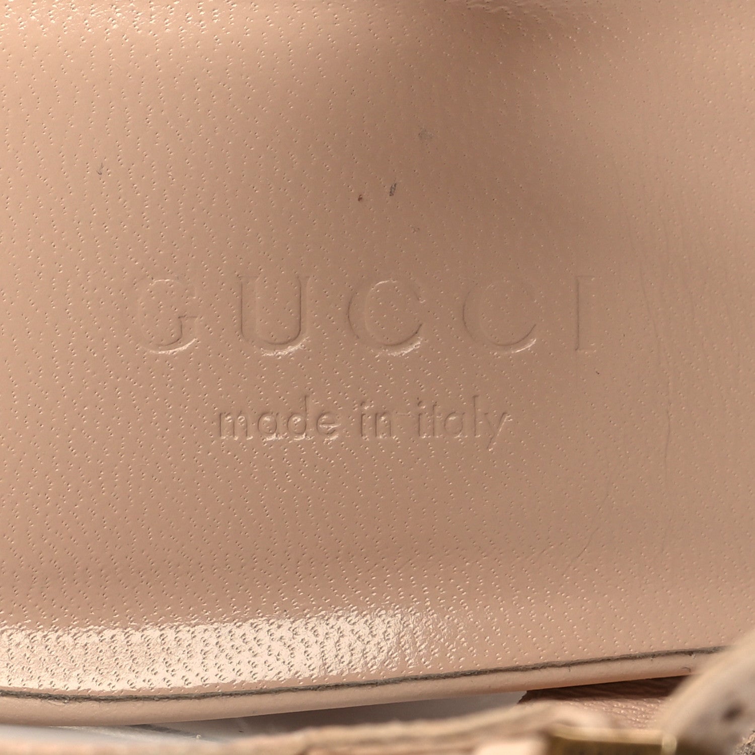 Gucci Lifford Calfskin GG Marmont Ankle Wrap 105mm Sandals 38.5 Skin Rose 7 of 7