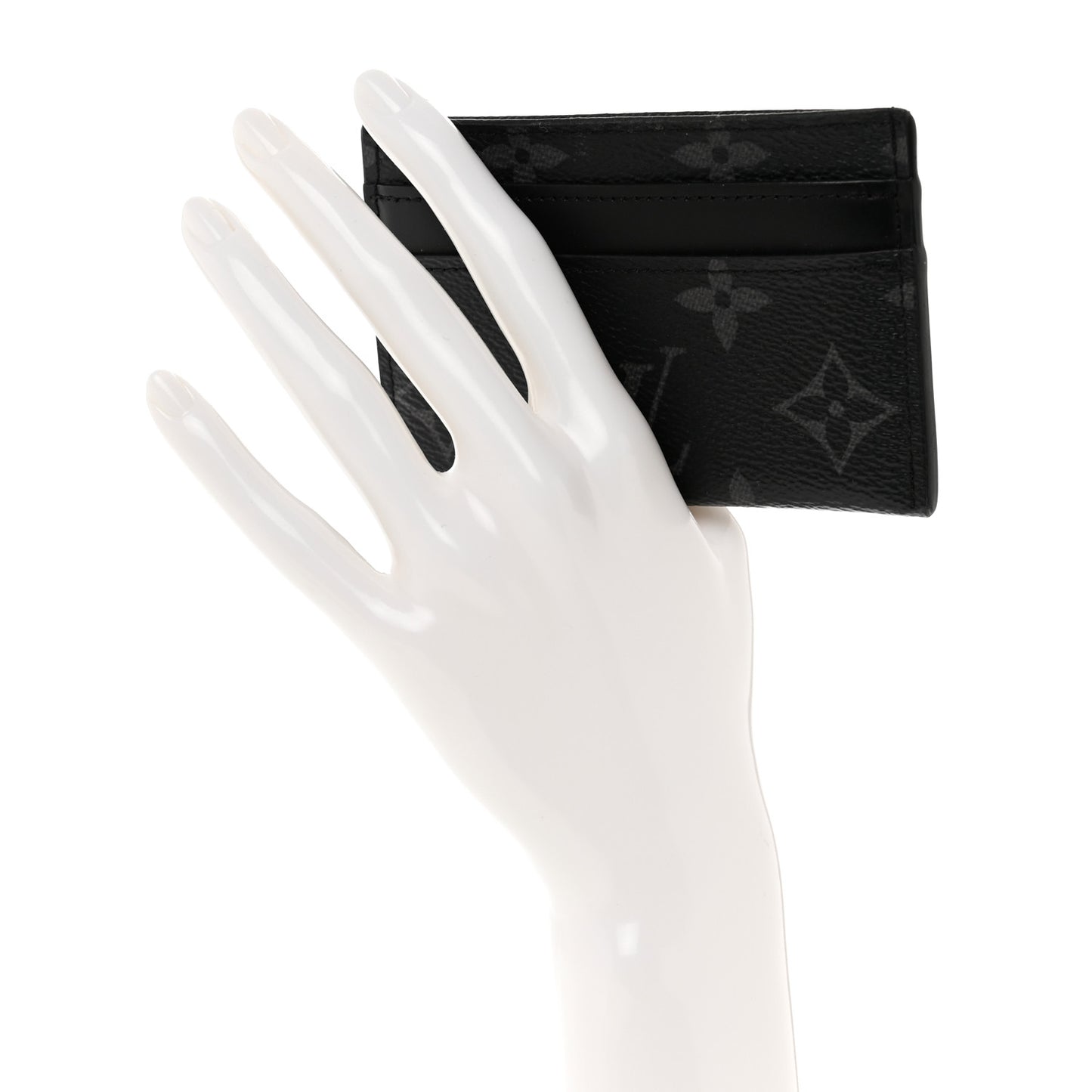 LOUIS VUITTON Monogram Eclipse Porte-Cartes Double Card Holder