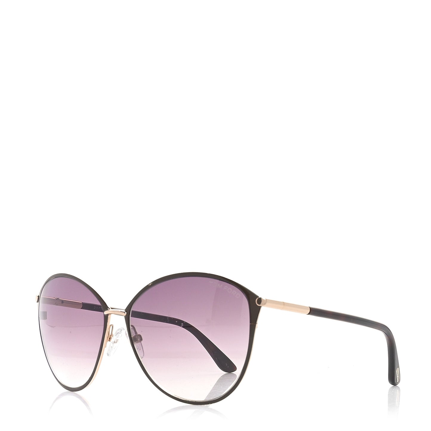 Penelope Vintage Round Sunglasses TF320 Brown