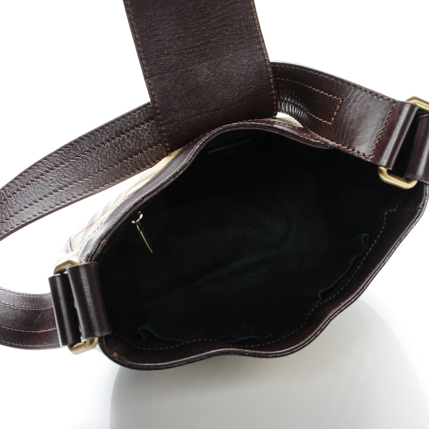 Haymarket Check Buckle Shoulder Bag