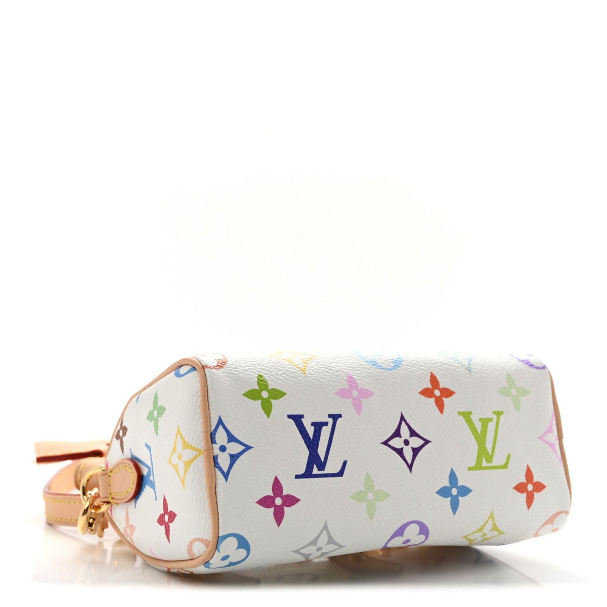 Louis Vuitton LV X TM Monogram Multicolor Nano Speedy White 4 of 10