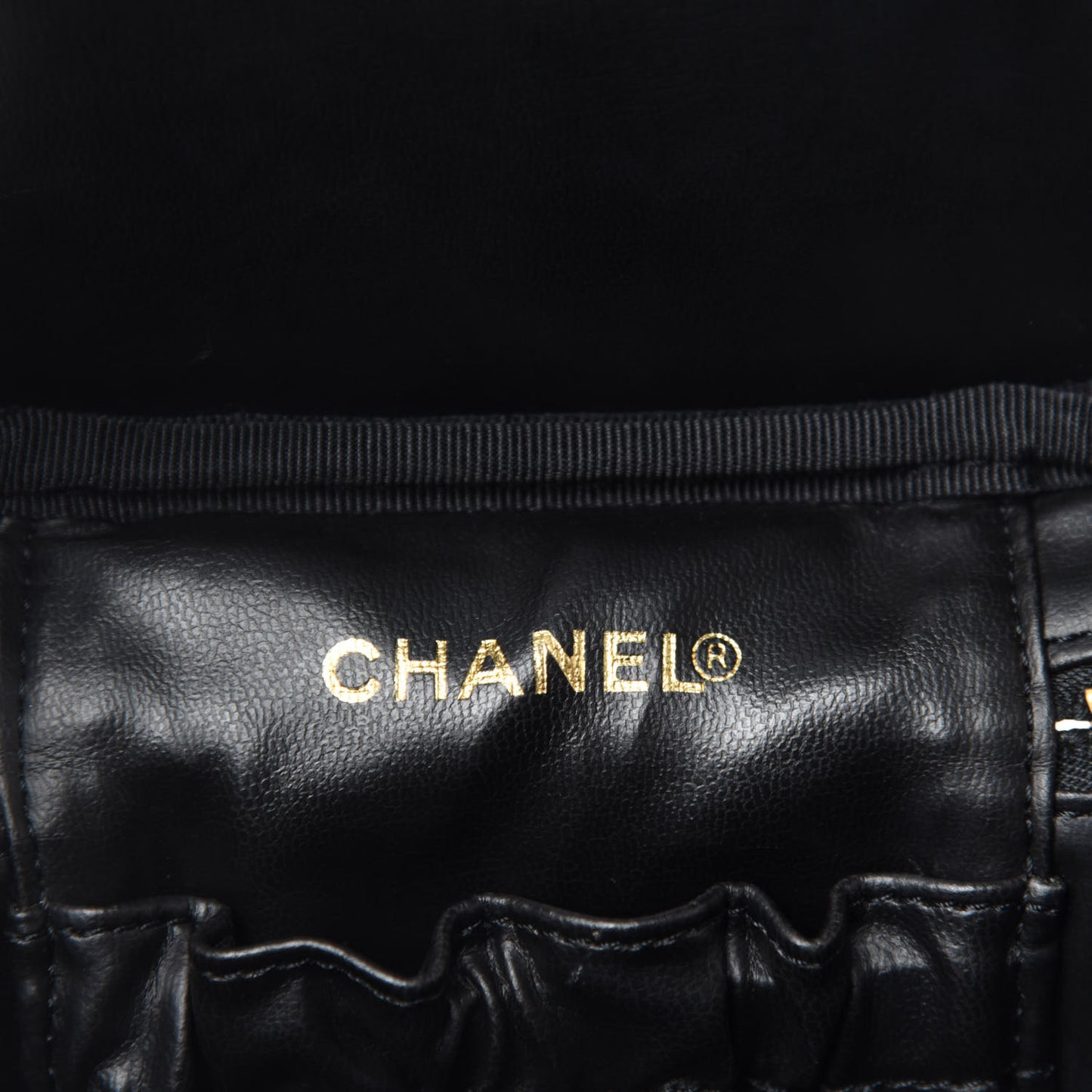 Caviar Cosmetic Vanity Bag Black