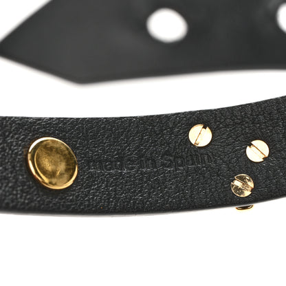 Louis Vuitton Calfskin Twist Bracelet 17 Black 4 of 8