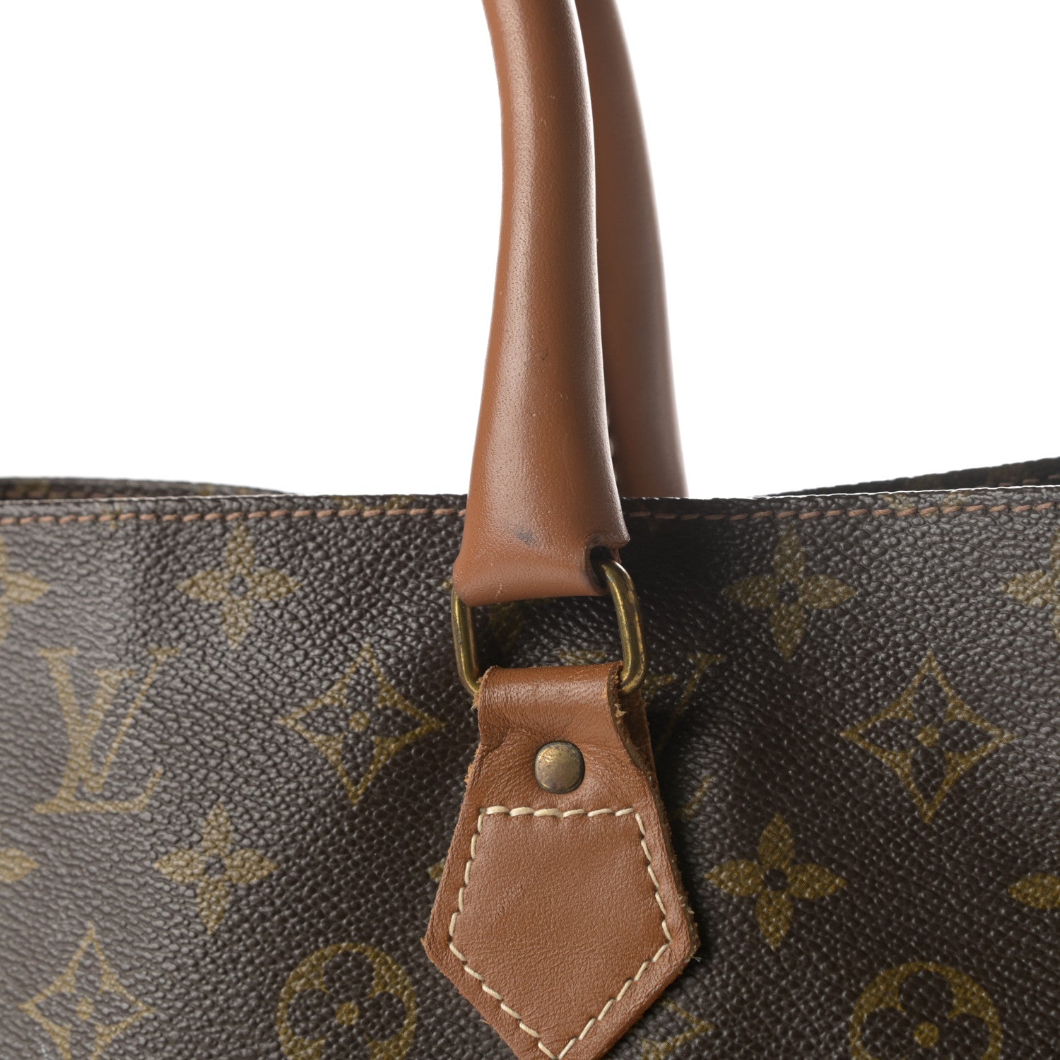 Louis Vuitton Monogram French Company Sac Plat 12 of 13