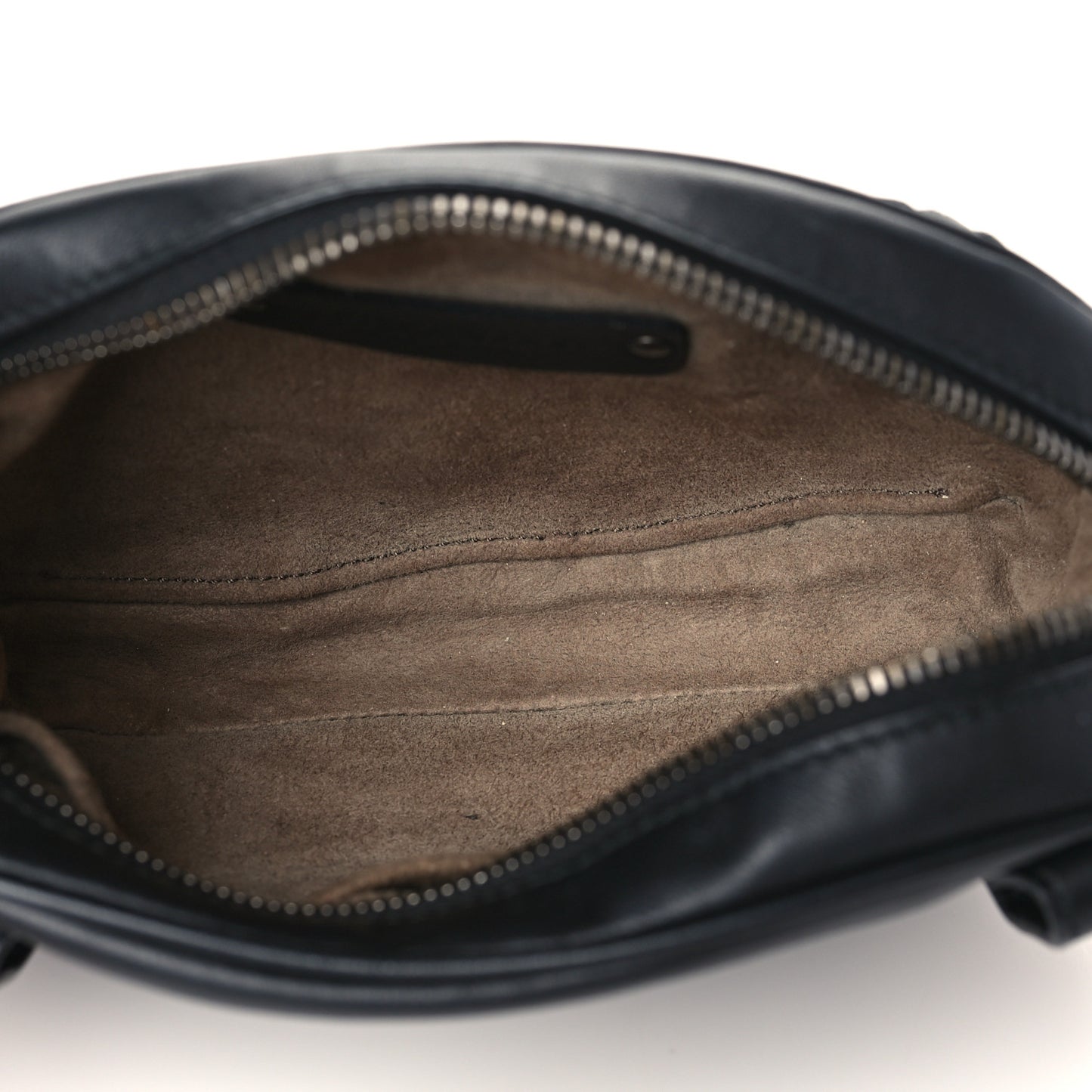 Nappa Intrecciato Belt Bag Black