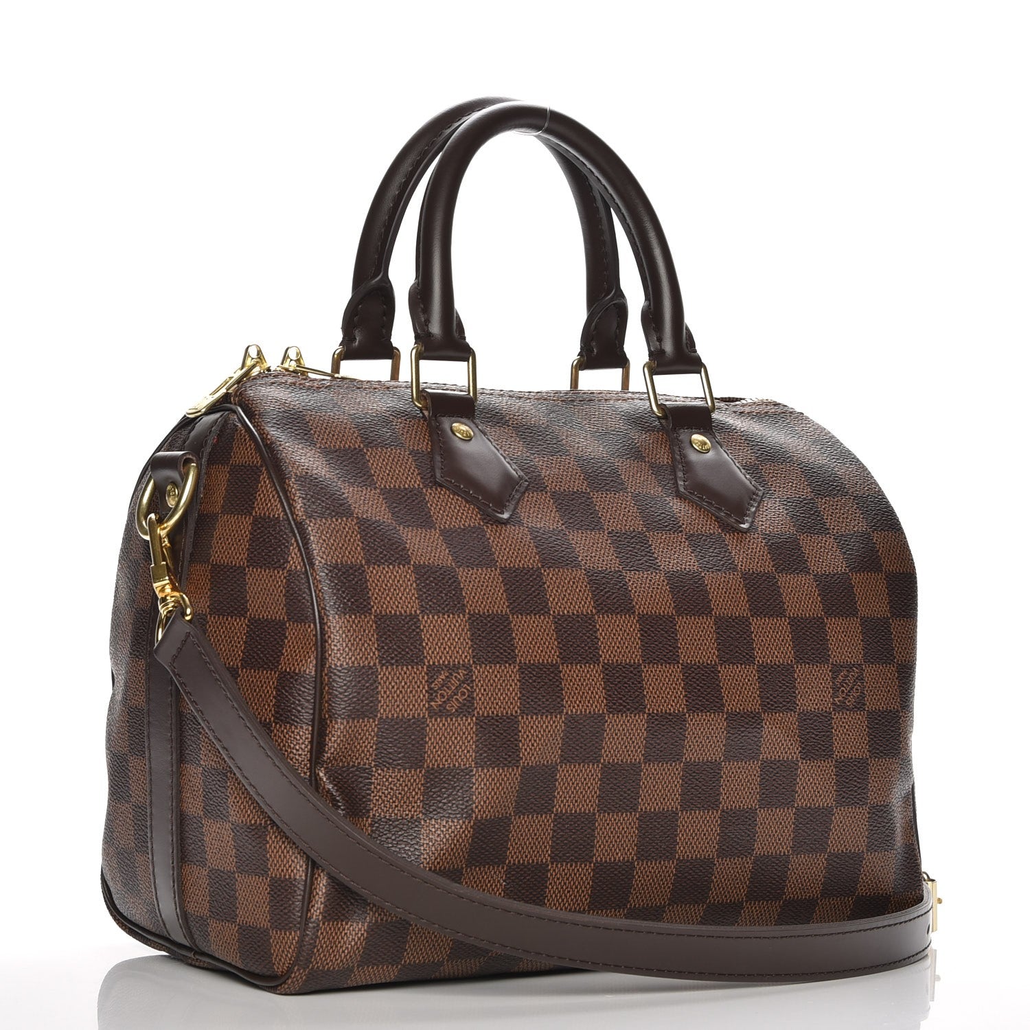 Louis Vuitton Damier Ebene Speedy Bandouliere 25 4 of 10