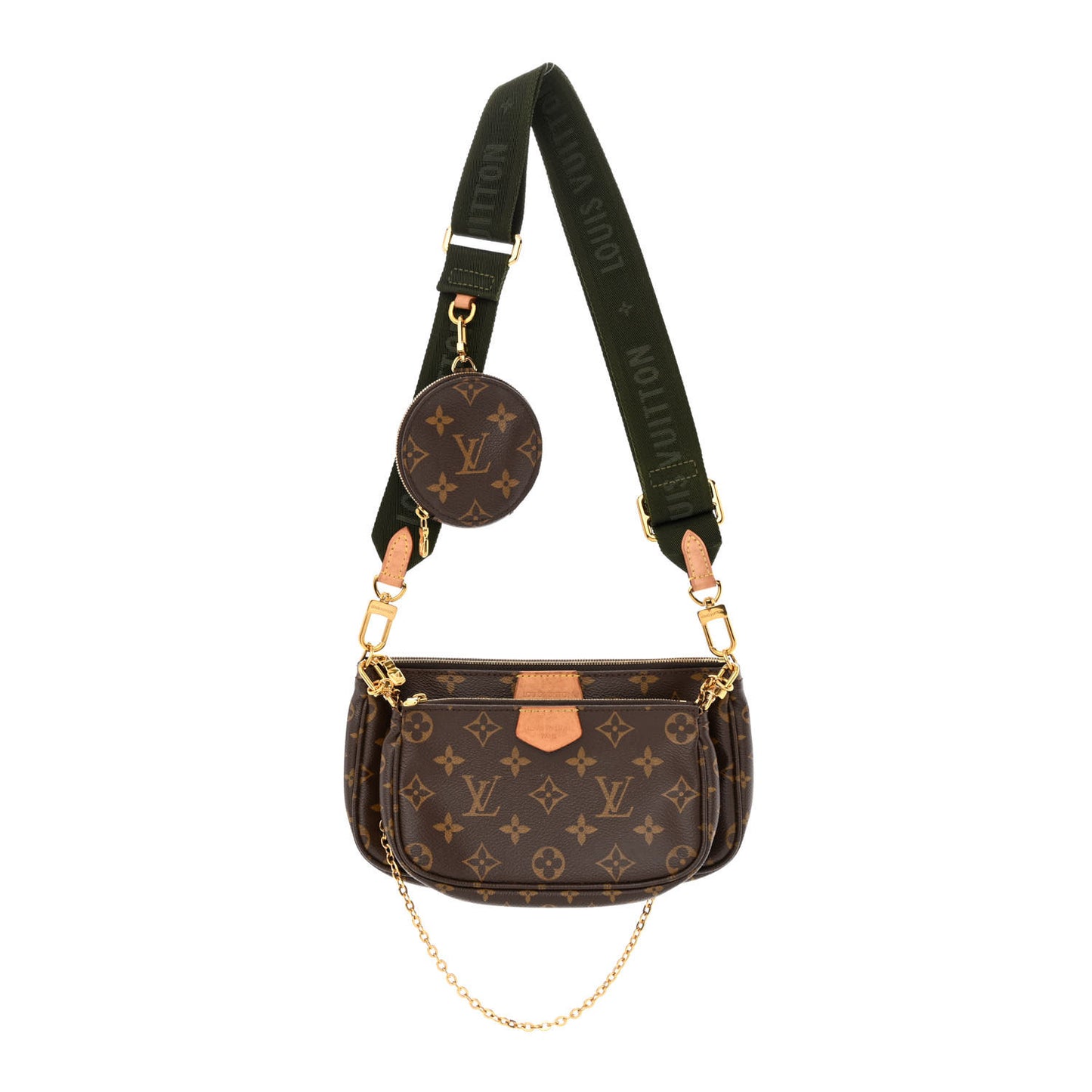 Monogram Multi Pochette Accessories Kaki