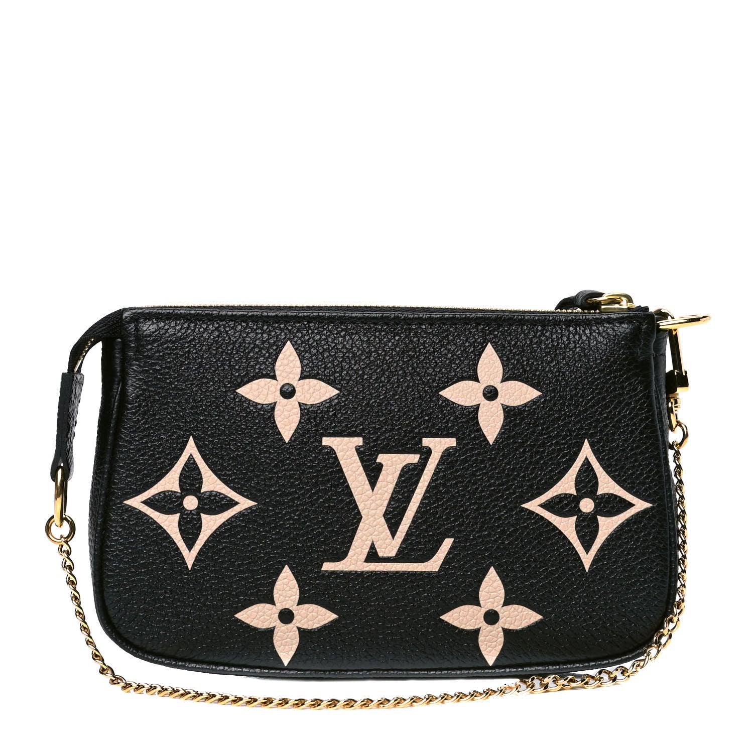Louis Vuitton Empreinte Monogram Giant Mini Pochette Accessories Black 1 of 4