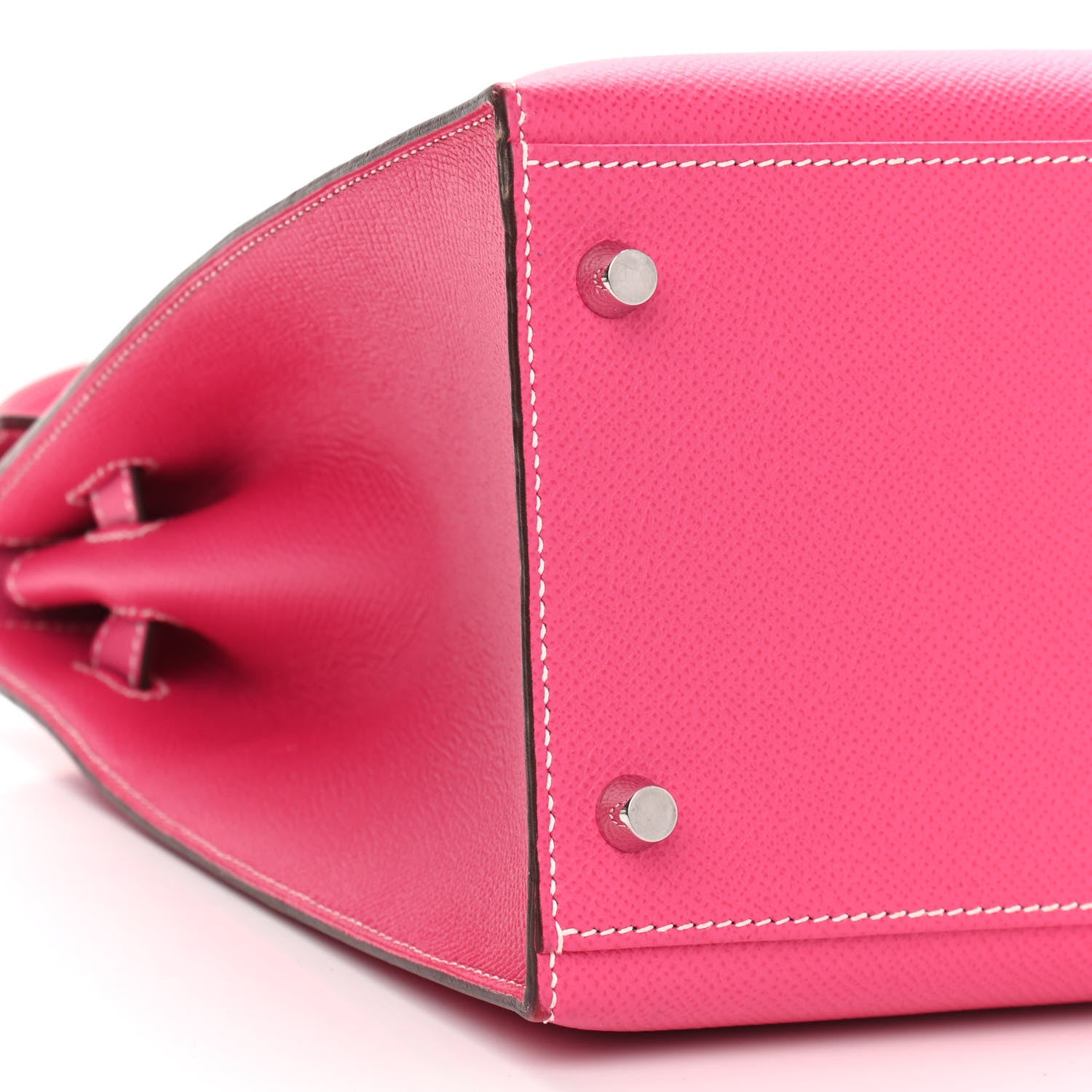 Hermes Epsom Kelly Sellier 32 Rose Tyrien 9 of 12