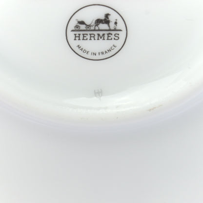 Hermes Porcelain Hippomobile Coffee Cup And Saucer Set Of 2 8 of 9