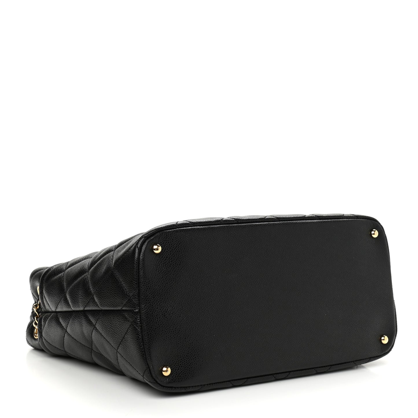Caviar Quilted Timeless CC Soft Tote Black