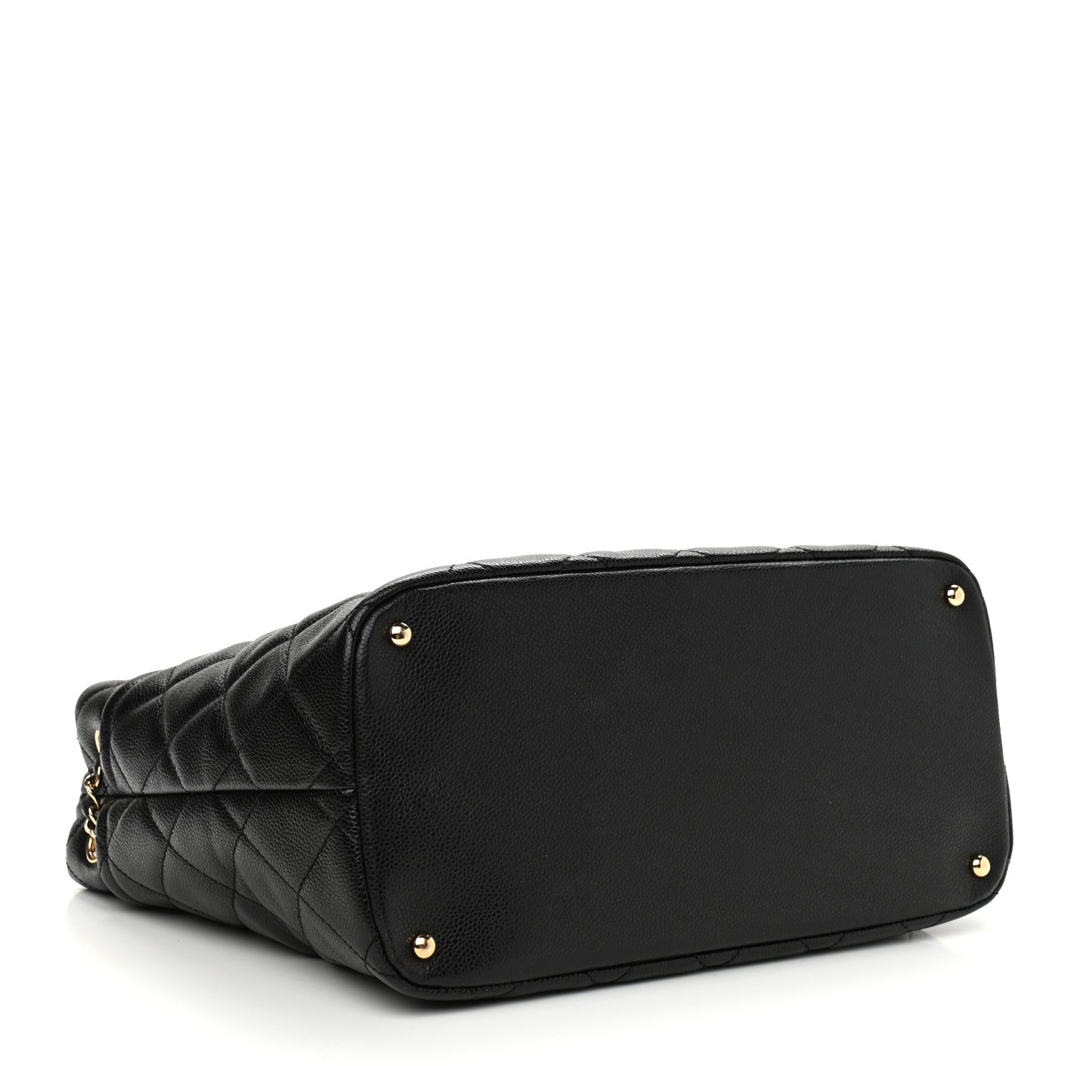 Chanel Caviar Quilted Timeless CC Soft Tote Black 4 of 10
