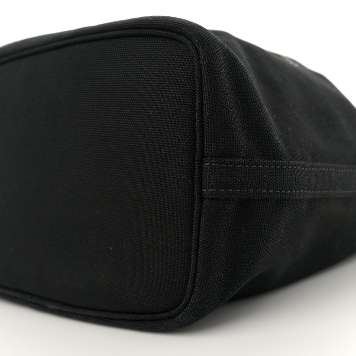 Canapa Logo Bucket Bag Black Cognac
