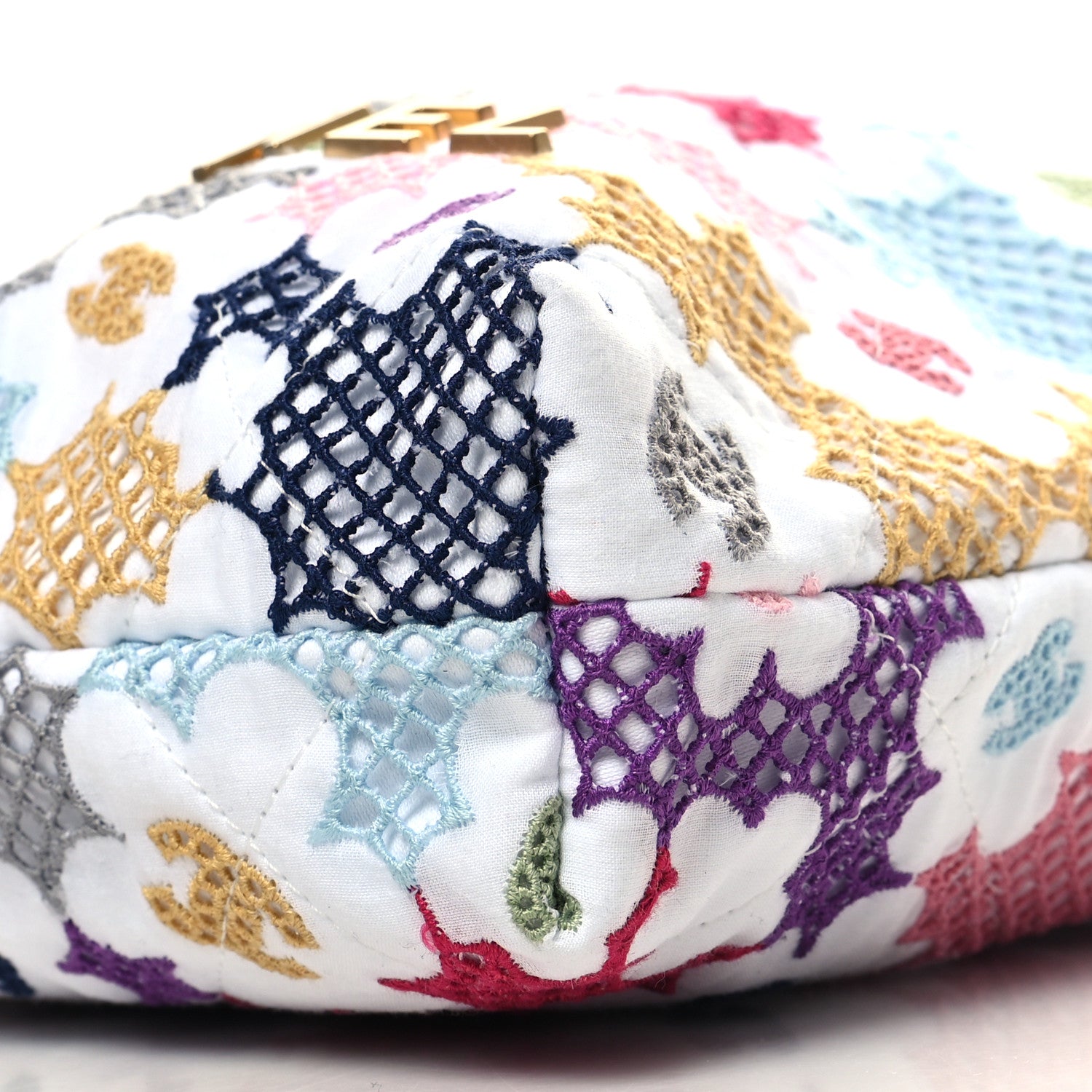 Chanel Lace Patchwork Mini Chanel 22 Multicolor 10 of 11