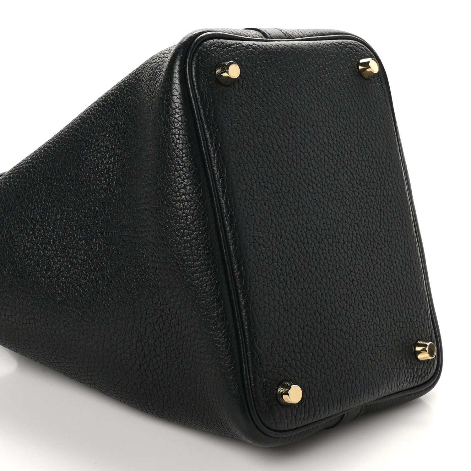 Hermes Taurillon Clemence Matte Alligator Picotin Lock Touch 18 PM Black 9 of 10