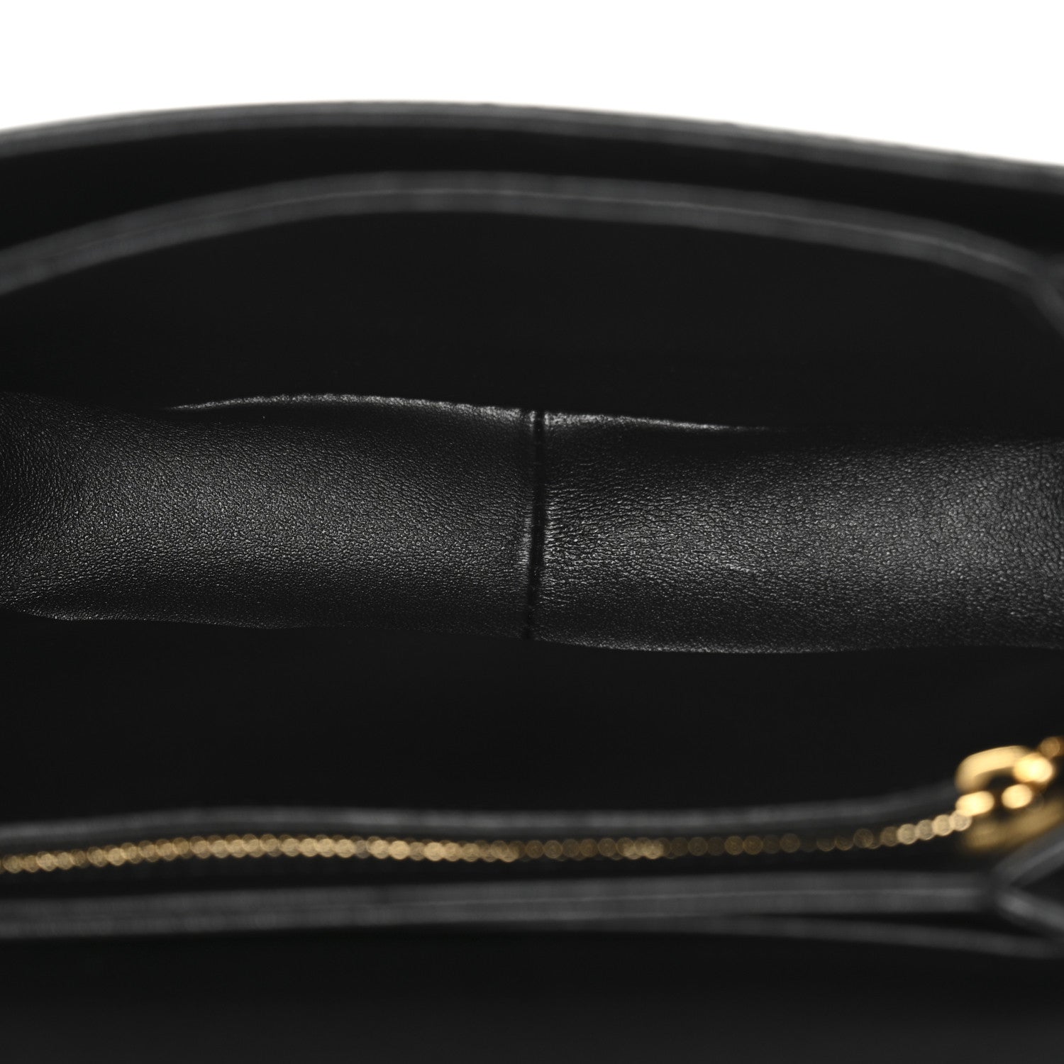 Celine Shiny Calfskin Teen Triomphe Black 5 of 10