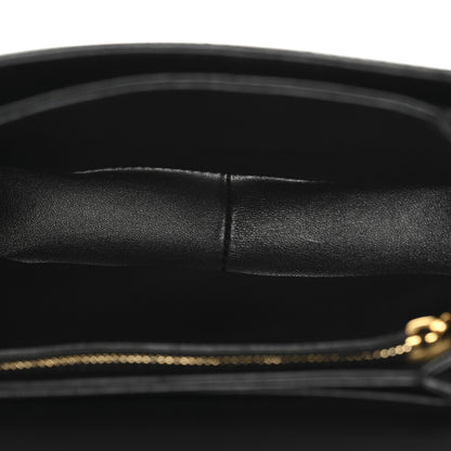 Celine Shiny Calfskin Teen Triomphe Black 5 of 10