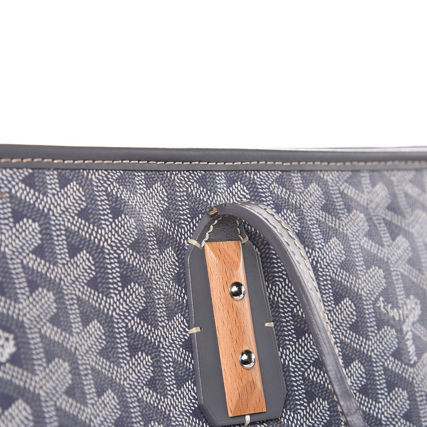 Goyardine Marquises Tote Grey