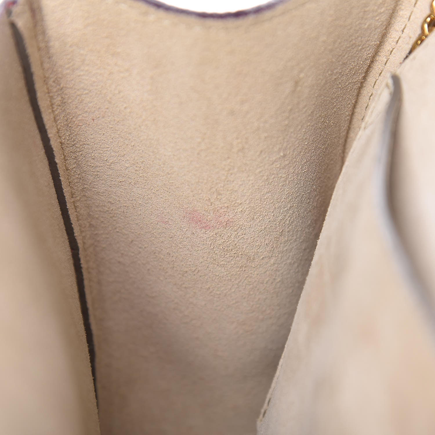 Chloe Grained Lambskin Drew Shoulder Bag Plaid Red 12 of 15