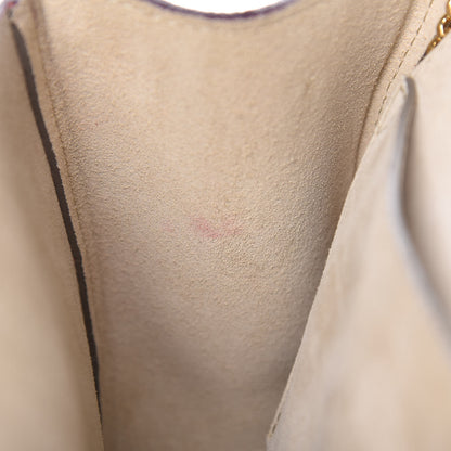 Chloe Grained Lambskin Drew Shoulder Bag Plaid Red 12 of 15