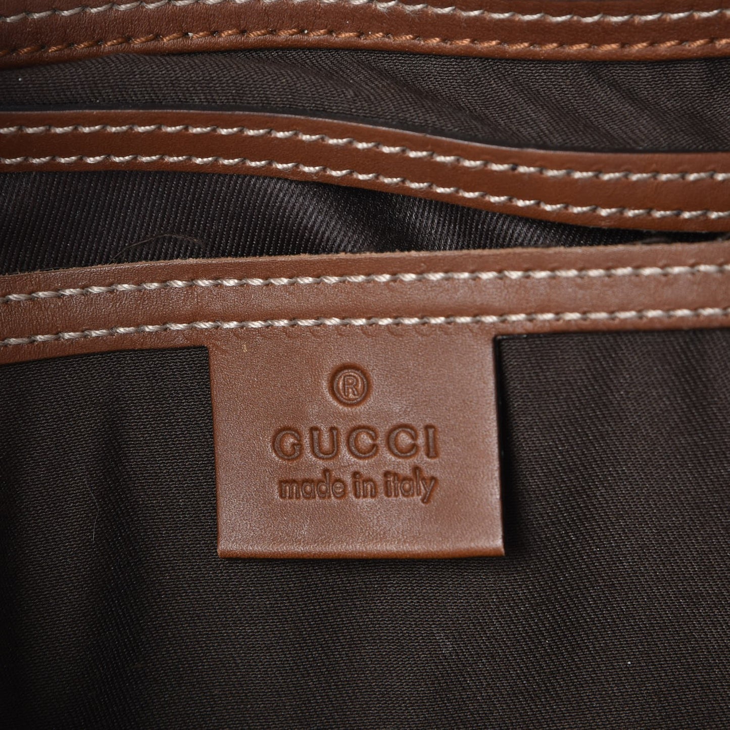 GG Plus Monogram Large Joy Shoulder Bag Brown