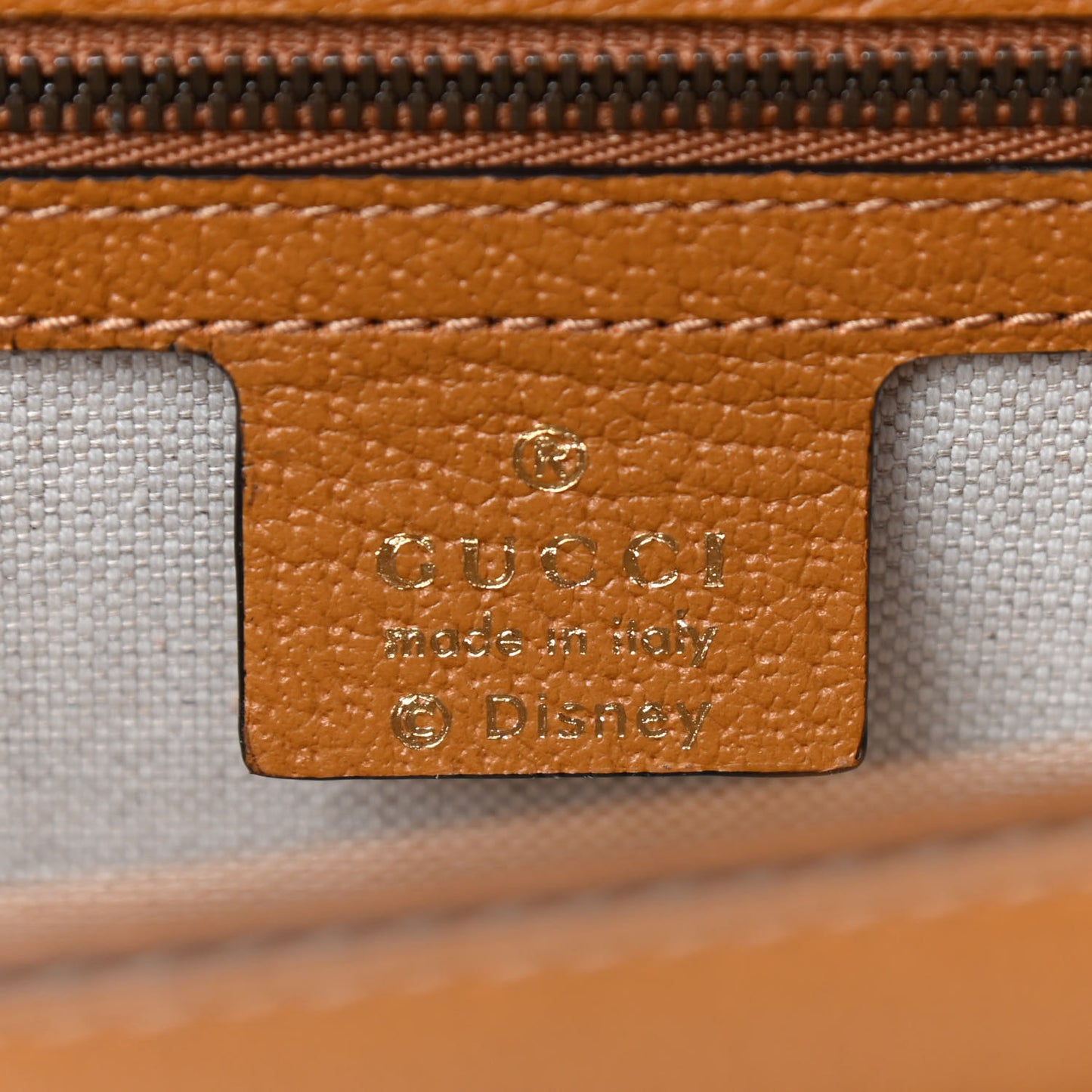 X DISNEY Mini Vintage GG Supreme Monogram Mickey Mouse Small Flap Messenger Bag Beige Vintage Sun Oil
