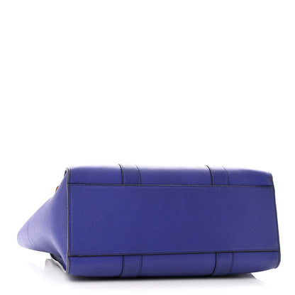Mulberry Natural Grain Calfskin New Bayswater Indigo 4 of 10