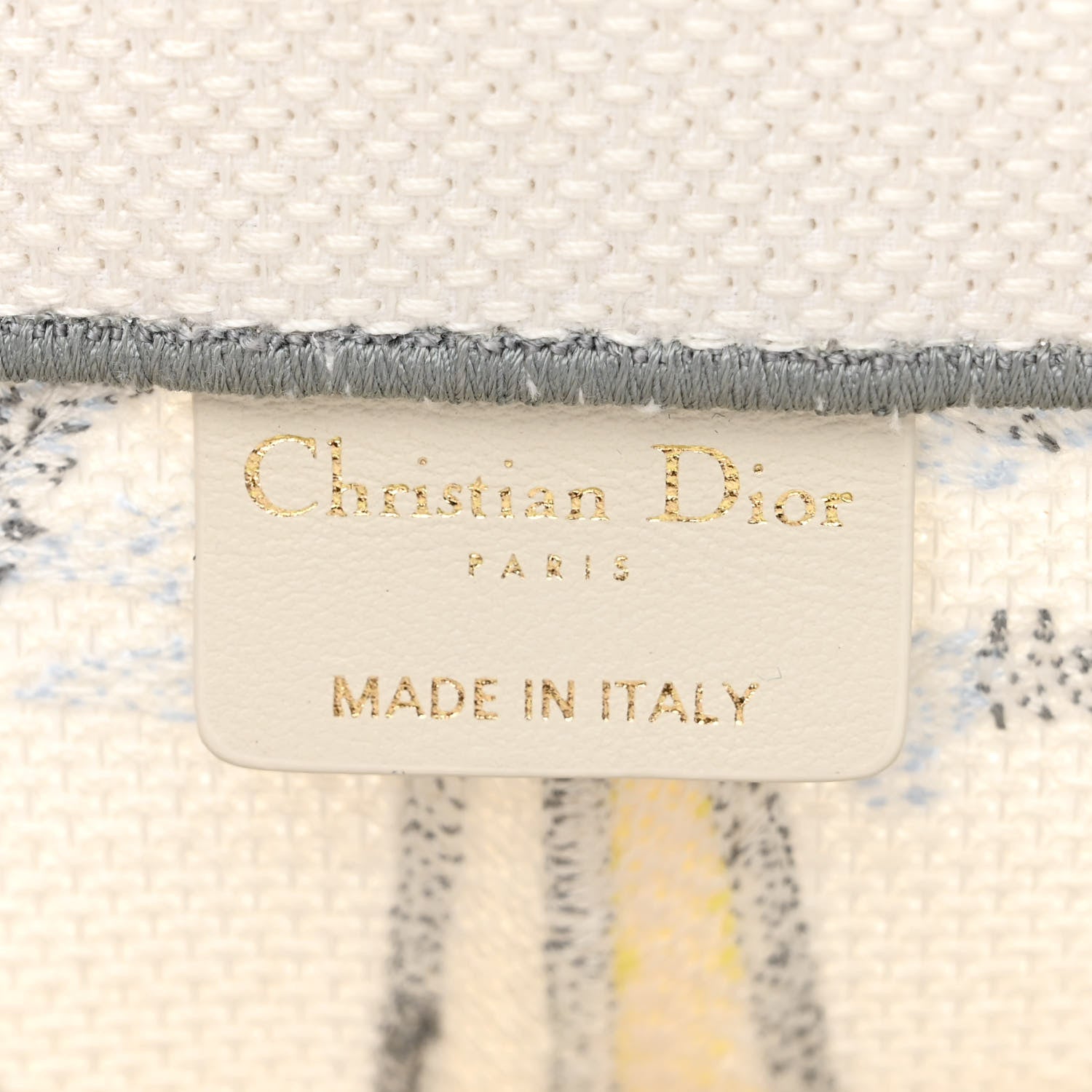 Christian Dior Canvas Embroidered Large Rêve d'Infini Book Tote Multicolor 6 of 12