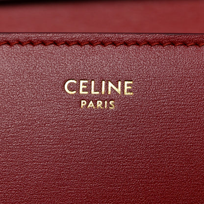 Celine Box Calfskin Teen Classic Box Flap Bag Red 6 of 11