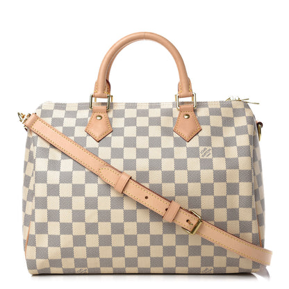 Louis Vuitton Damier Azur Speedy Bandouliere 30 1 of 10