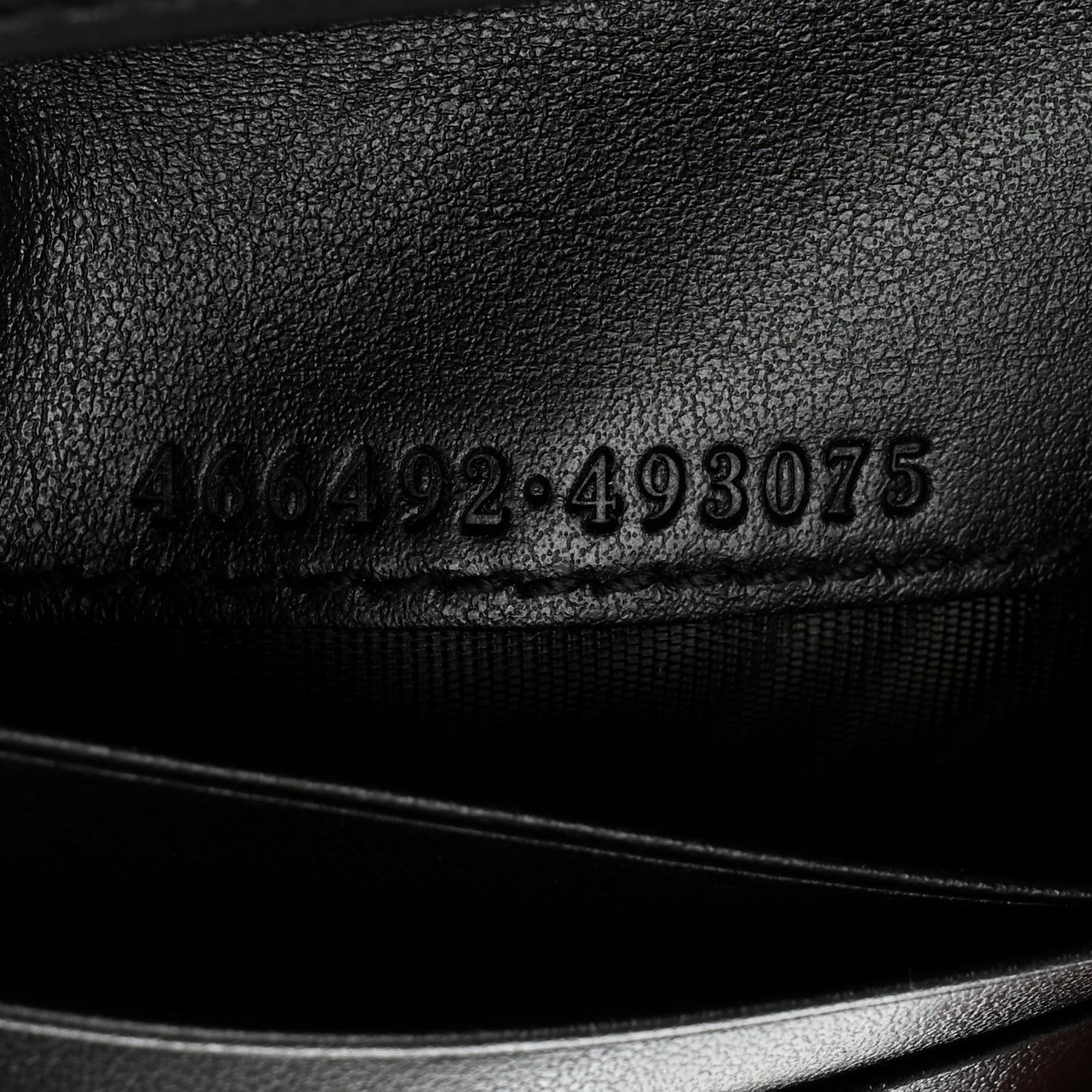 Gucci Calfskin Matelasse GG Marmont Card Case Wallet Black 7 of 8