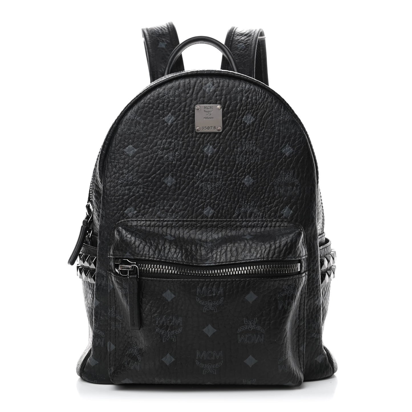 Visetos Small Side Stud Stark Backpack Black