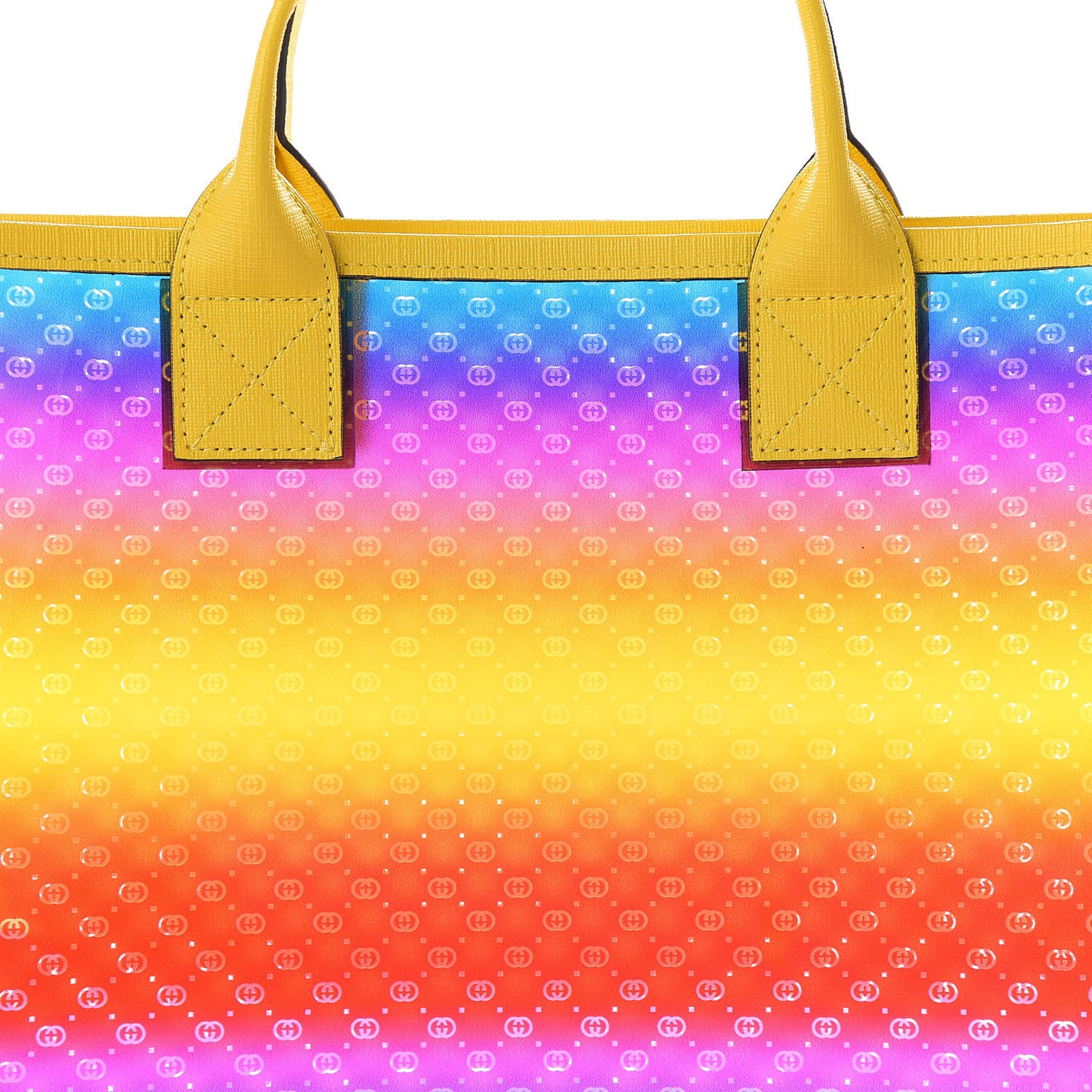 Textured Vinyl Kids GG Tote Multicolor