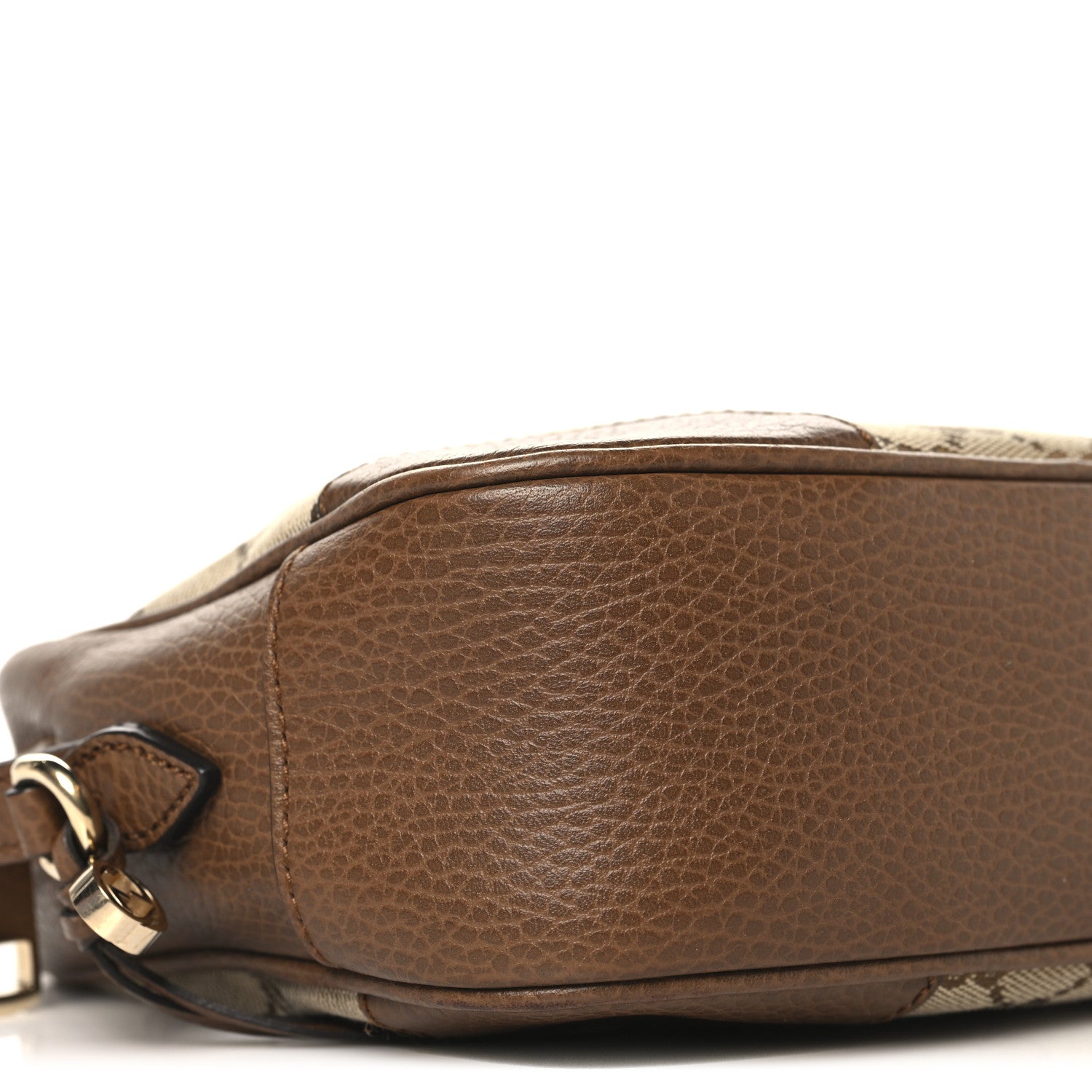 Gucci Monogram Mini Bree Messenger Bag Beige Tabacco 9 of 11