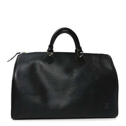 Louis Vuitton Epi Speedy 35 Black 1 of 10