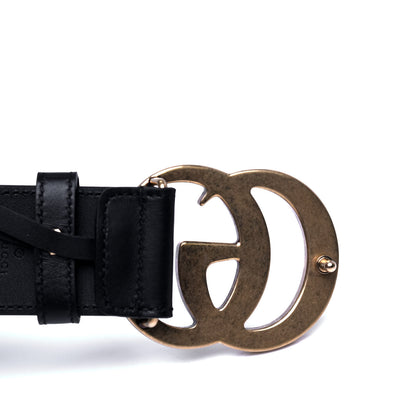 Gucci Calfskin Double G 40mm Belt 85 34 Black 5 of 7