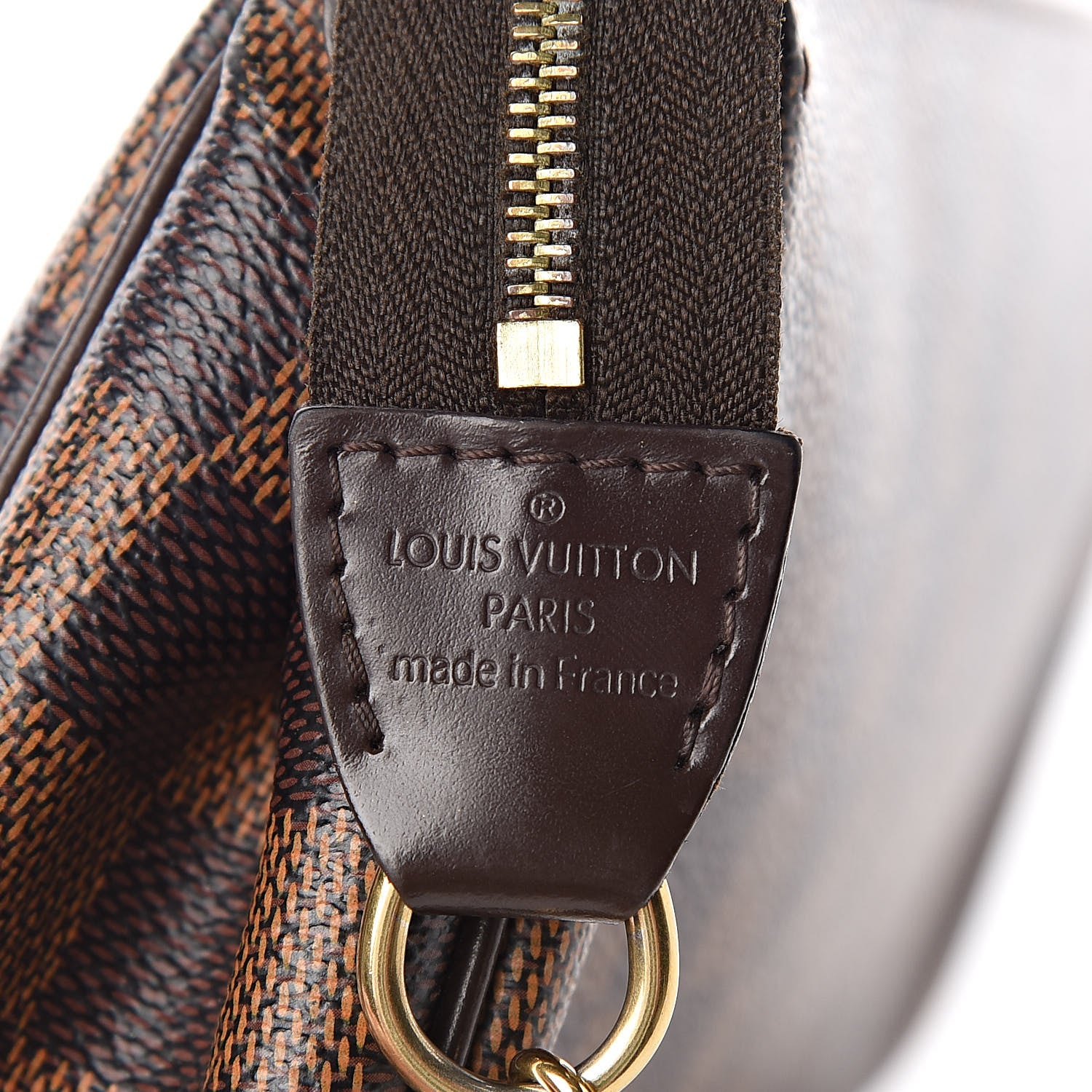 Louis Vuitton Damier Ebene Eva Clutch 6 of 10