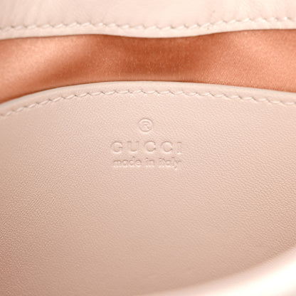 Gucci Calfskin Horsebit Slim Shoulder Bag White 6 of 10