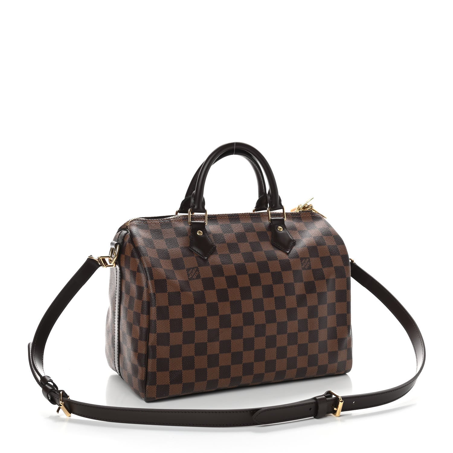 Louis Vuitton Damier Ebene Speedy Bandouliere 30 3 of 9
