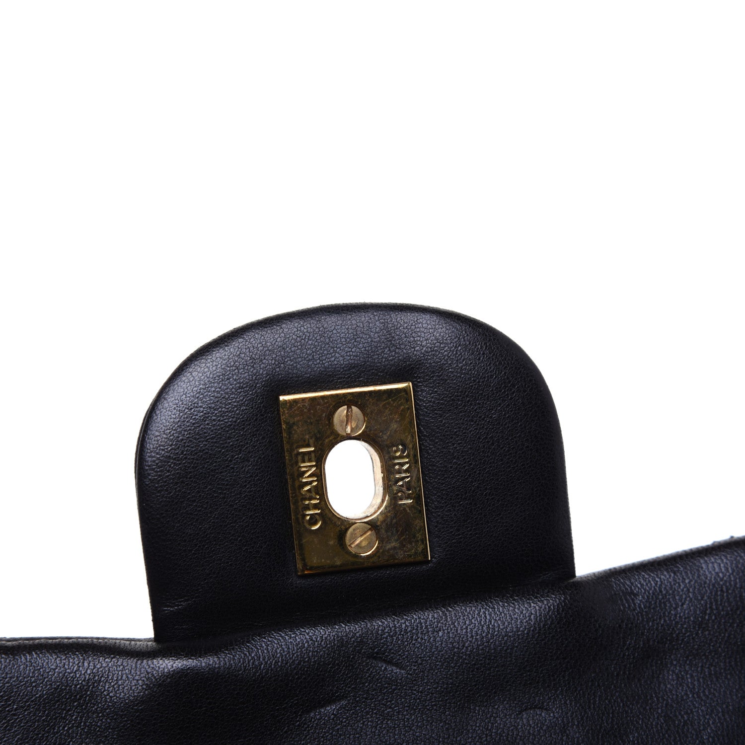 Chanel Lambskin Quilted Small Double Flap Black 17 of 24