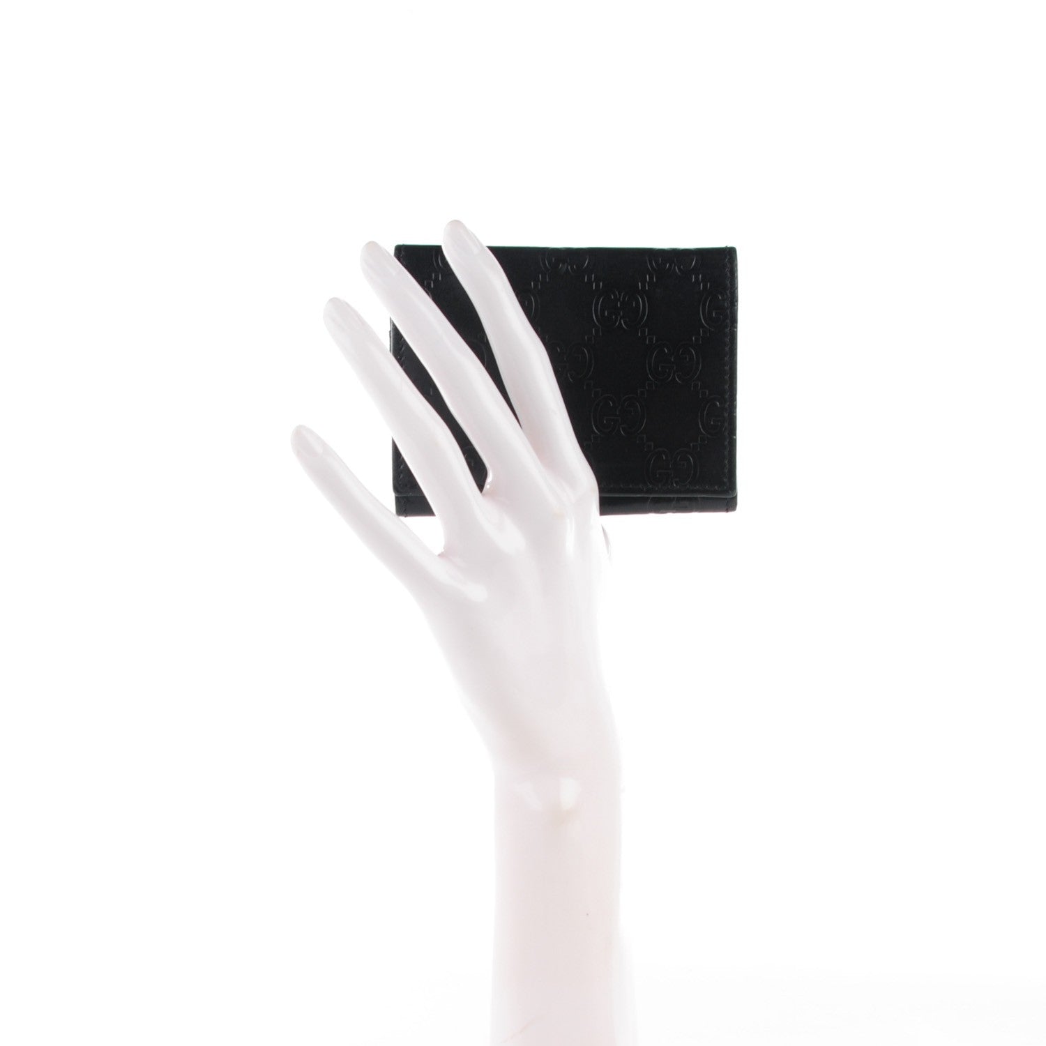 Gucci Guccissima Card Case Black 2 of 7