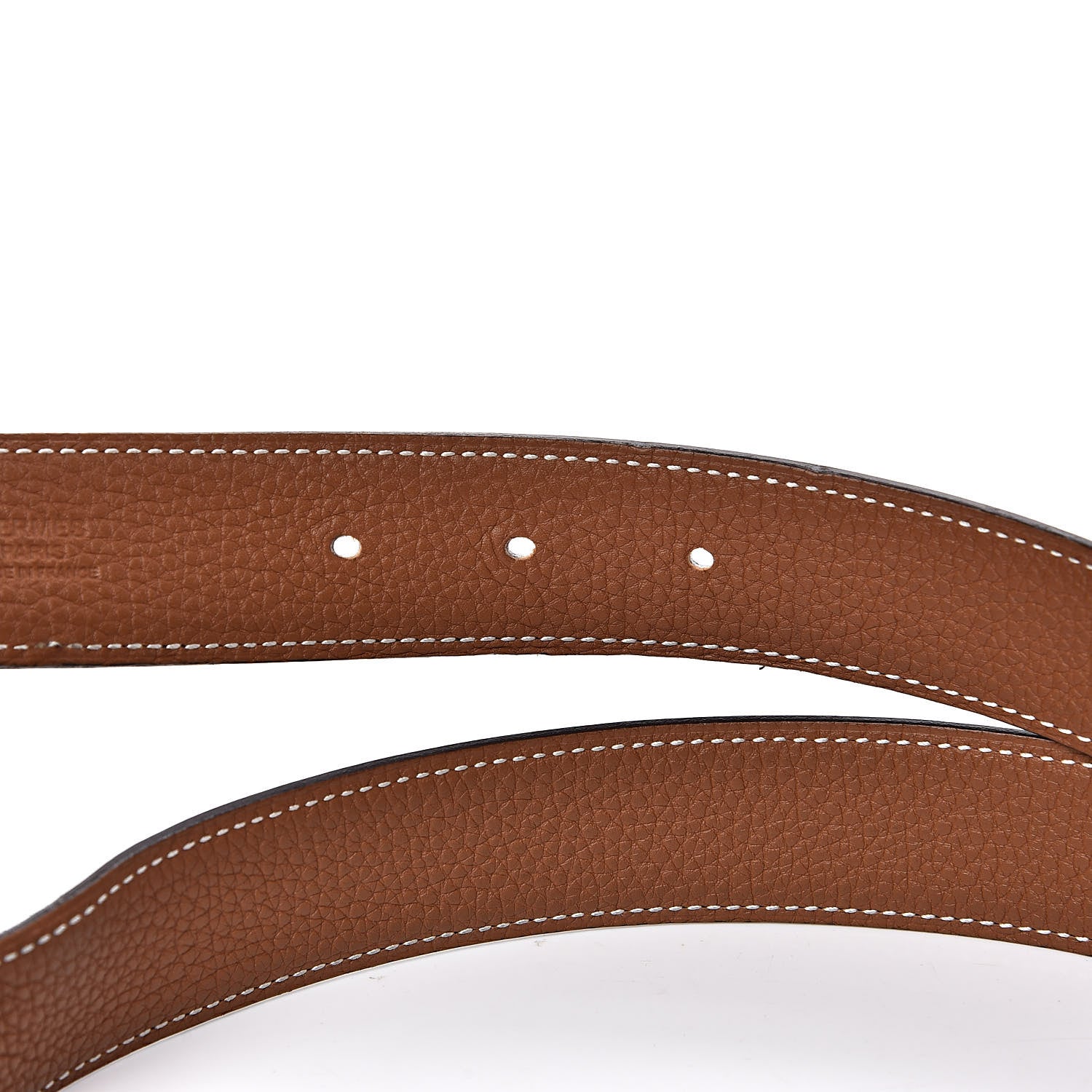 Hermes Box Togo 32mm H Belt 90 Black Gold 4 of 8