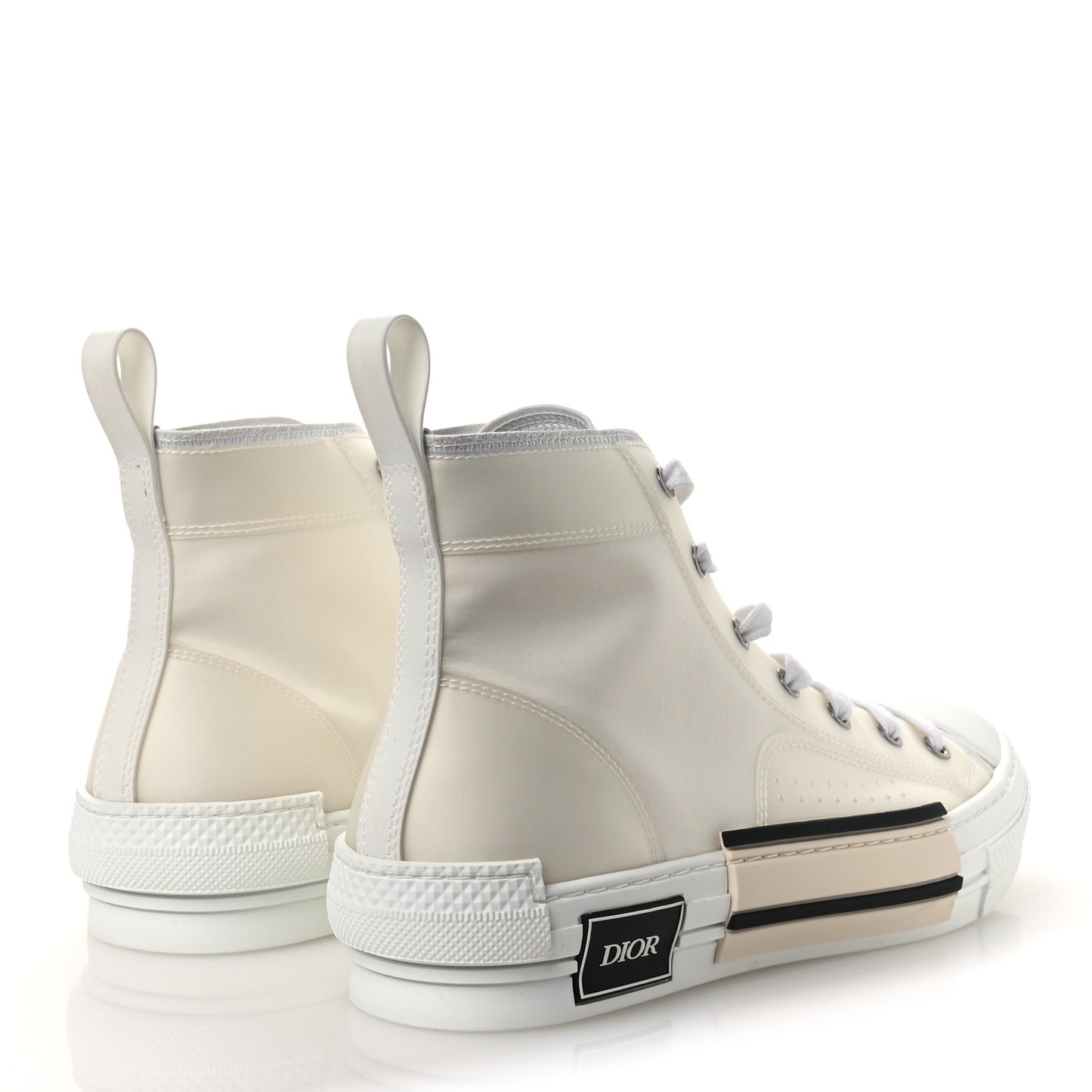 Canvas Mens B23 High Top Sneakers 42.5 White