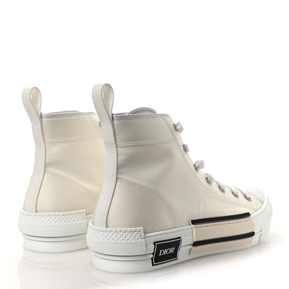 Christian Dior Canvas Mens B23 High Top Sneakers 42.5 White 5 of 11