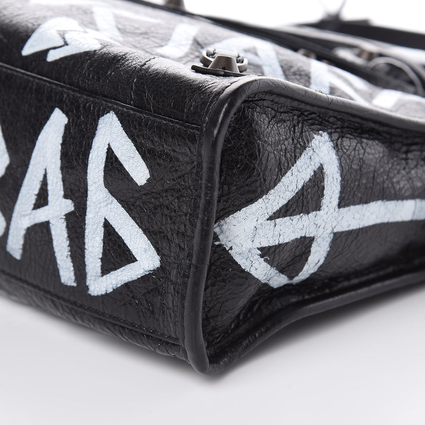 Agneau Classic Hardware Graffiti All Over S City Black