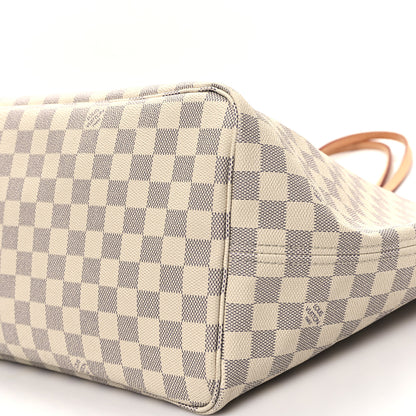 Louis Vuitton Damier Azur Neo Neverfull GM Rose Ballerine 11 of 12