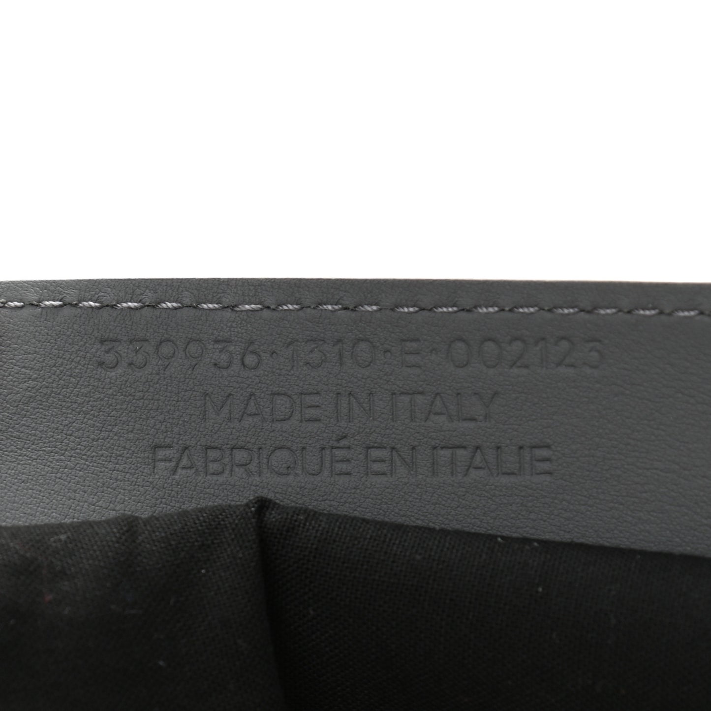 Calfskin Cabas M Shoulder Bag Gris Fossile